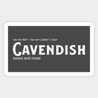 Cavendish Pipe Tobacco Magnet